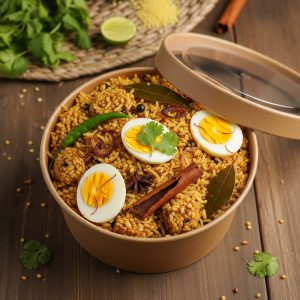 Millet Egg Biryani